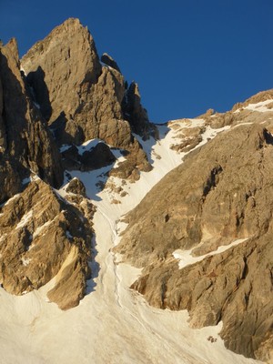 Le couloir de la Clapière, dans son ensemble