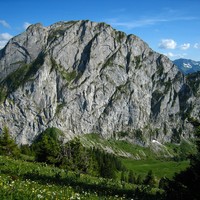 Face N du Mont Chauffé (Chablais)