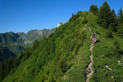 Arête W de la Pointe de Lachau Arête W de la Pointe de Lachau