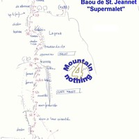  Baou de Saint Jeannet - schizzo Via Super Malet