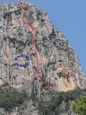  Baou de Saint Jeannet - schizzo Via Super Malet [M4N]