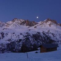 Lune sur la Crête de la Casse Blanche