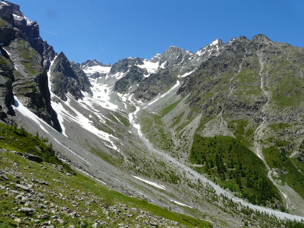 Pas de l'Ane : En traversée par le Vallon du Grand Tabuc - Camptocamp.org