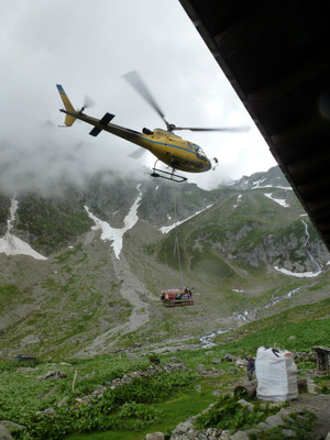 Heliportage en début de saison Heliportage en début de saison