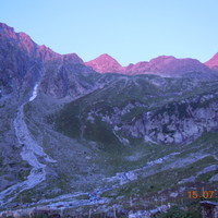 Coucher de soleil à l'Oule