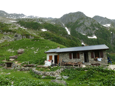 L'alpage en début de saison L'alpage en début de saison