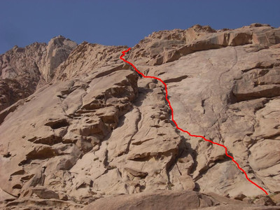  Jebel Safsafa - schizzo Sect. Afrikanas Via Hatchala Meshuleshet