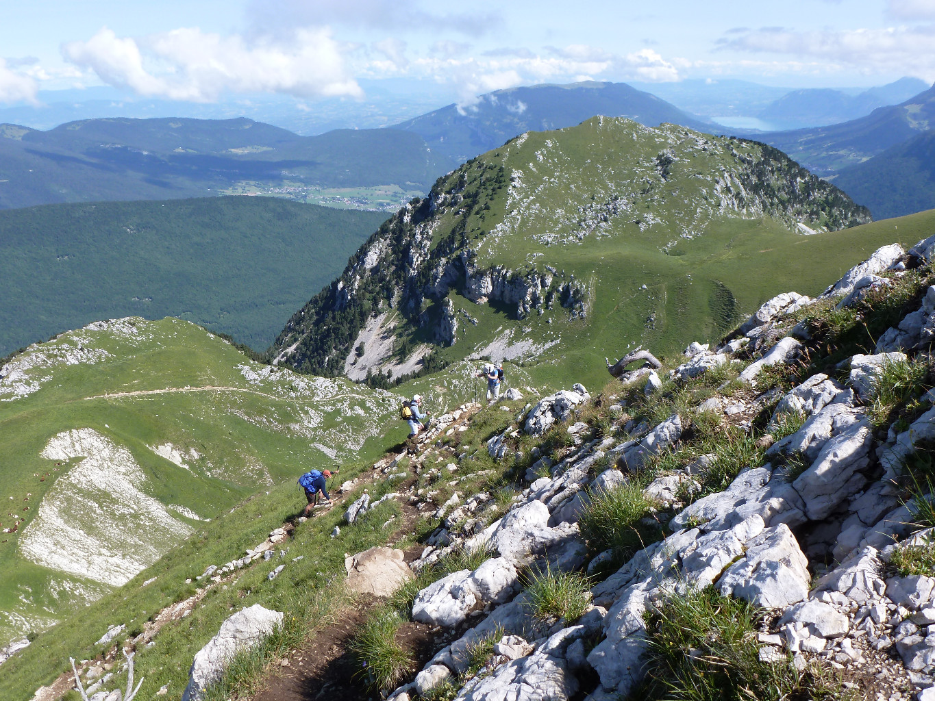 Mont Colombier Depuis Aillon Le Vieux Par Le Col Du Colombier 