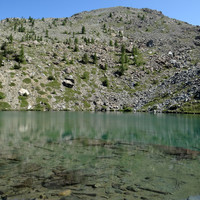 Le lac de Muffé premier du circuit