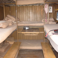 Bivouac du Petit Mont Blanc (intérieur)