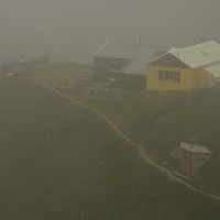 Refuge Jean Collet dans la brume