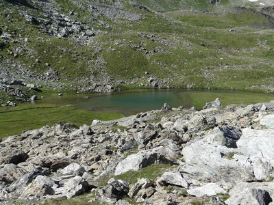 Lac Blanc versant Miserin Lac Blanc versant Miserin