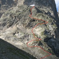 Approche numéro 2, aiguille Croux