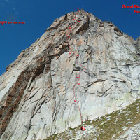 Grand Pic d'Espade - Topo voies face Ouest