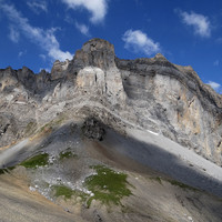 Entre Ratelière et Mitraille l'épaule de la pointe d'Anterne