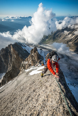 L'arête bien expo de la fin de la pointe Ségogne. L'arête bien expo de la fin de la pointe Ségogne.