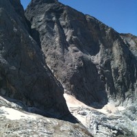 10 aout 2012: glacier des Oulettes mourant