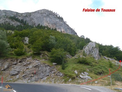 Falaise de Tousaus