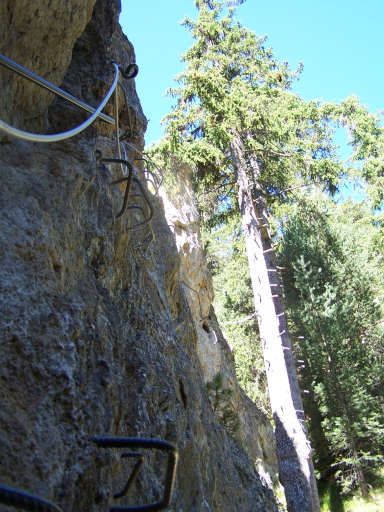 Via Ferrata en versant Nord du Monolithe Est