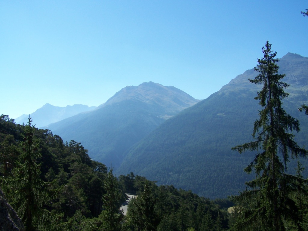 Massif d'Ambin vu du monolithe Ouest
