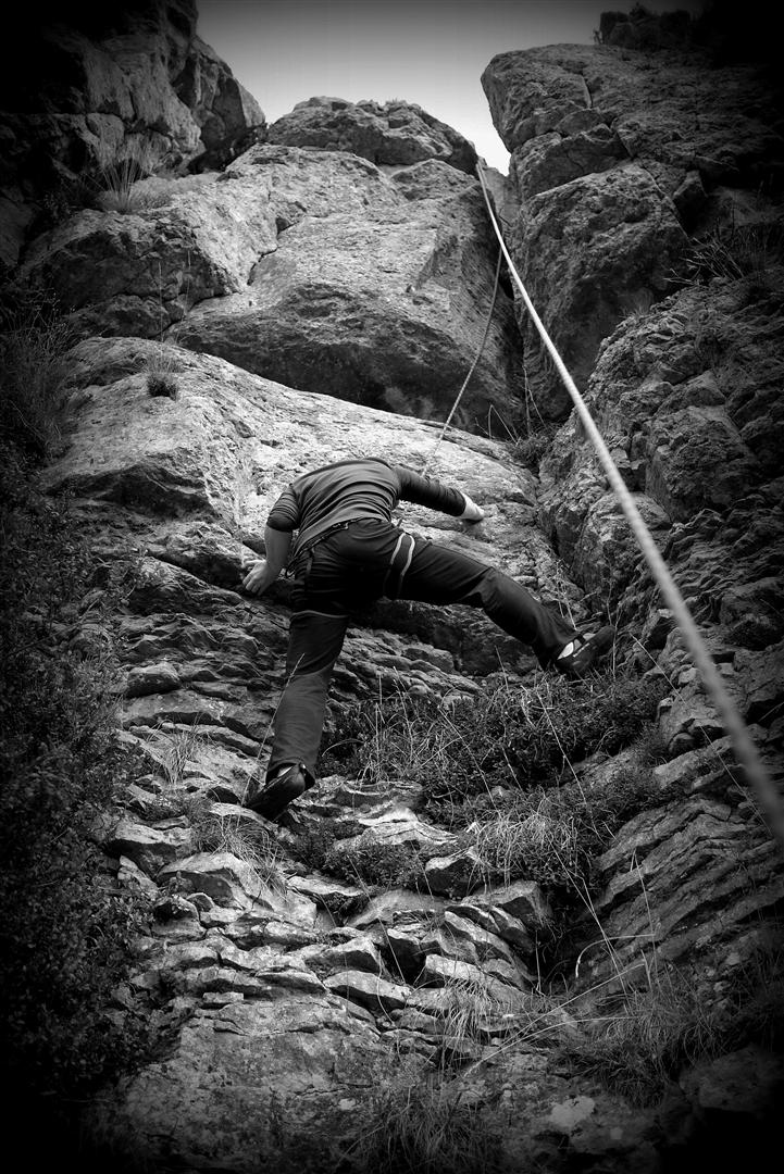 Voie: Les buis Tonio 5b