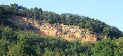 Curis - vue d'ensemble depuis la route