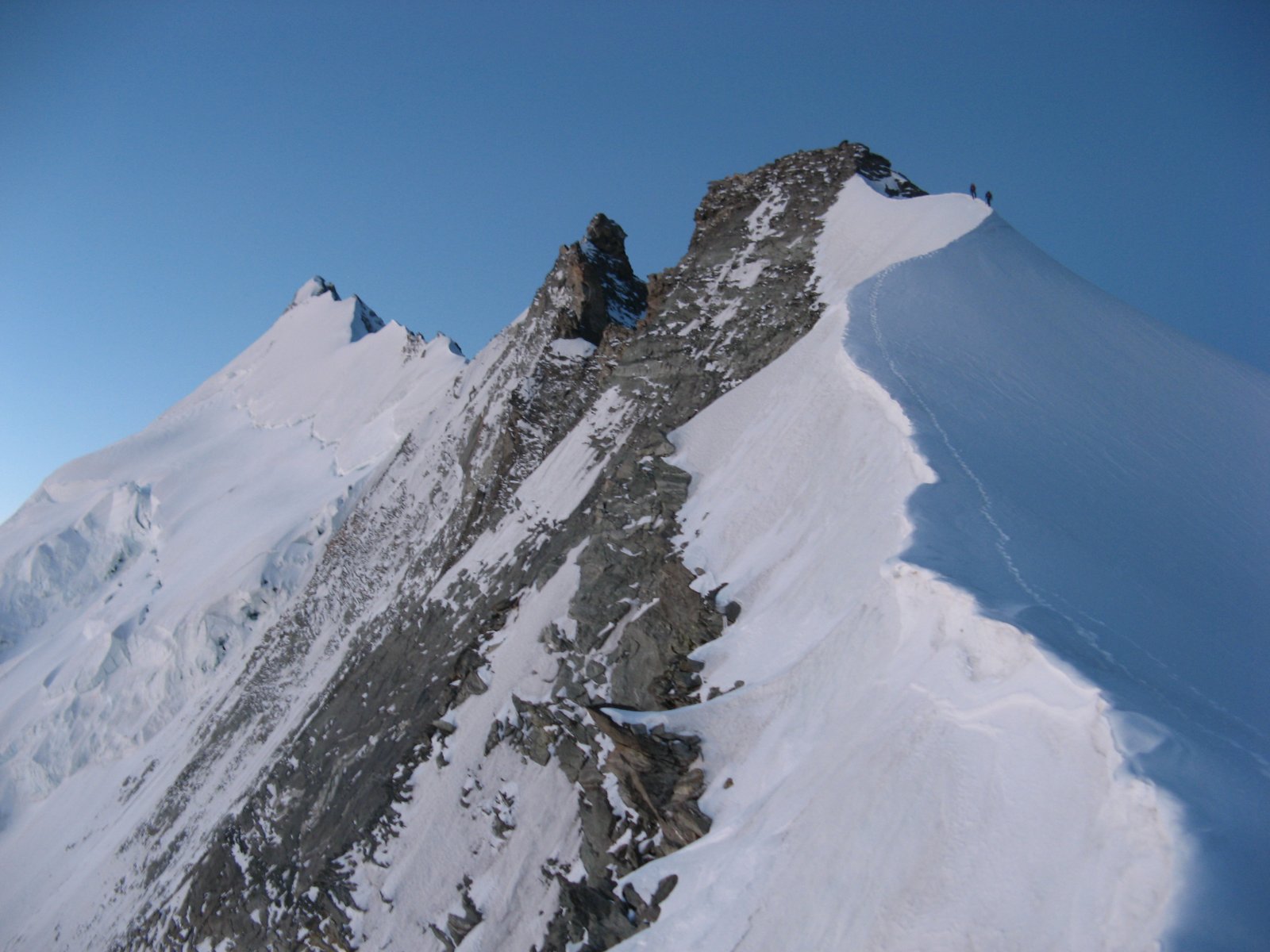Weisshorn Traversée Arête N à arête E