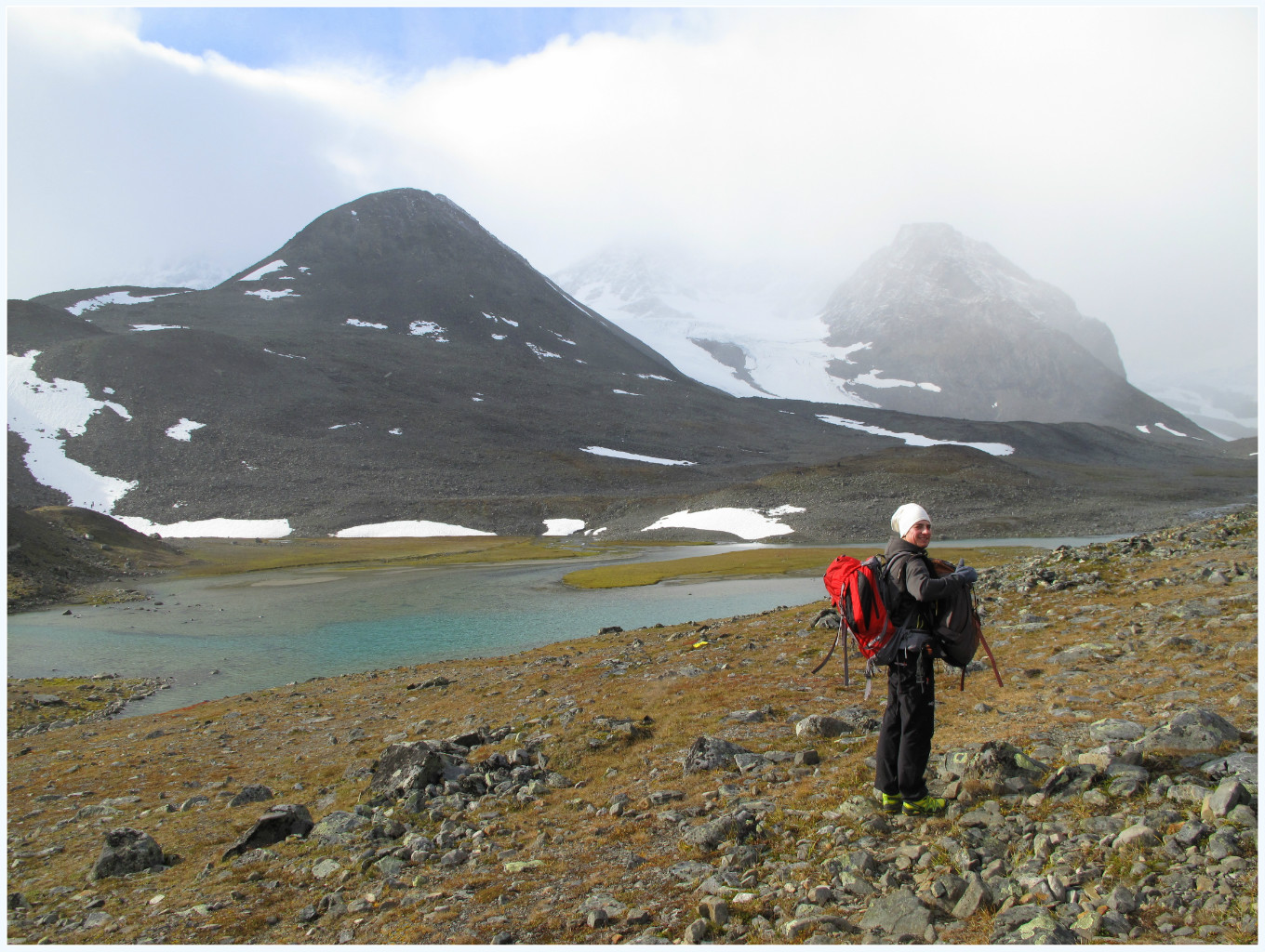 Kebnekaise Depuis le refuge de Kebnekaise