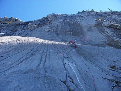 Seb dans L4 en 6b+