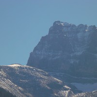 Tête de Chalin (avec son refuge) et Cime de l'Est des Dents du Midi
