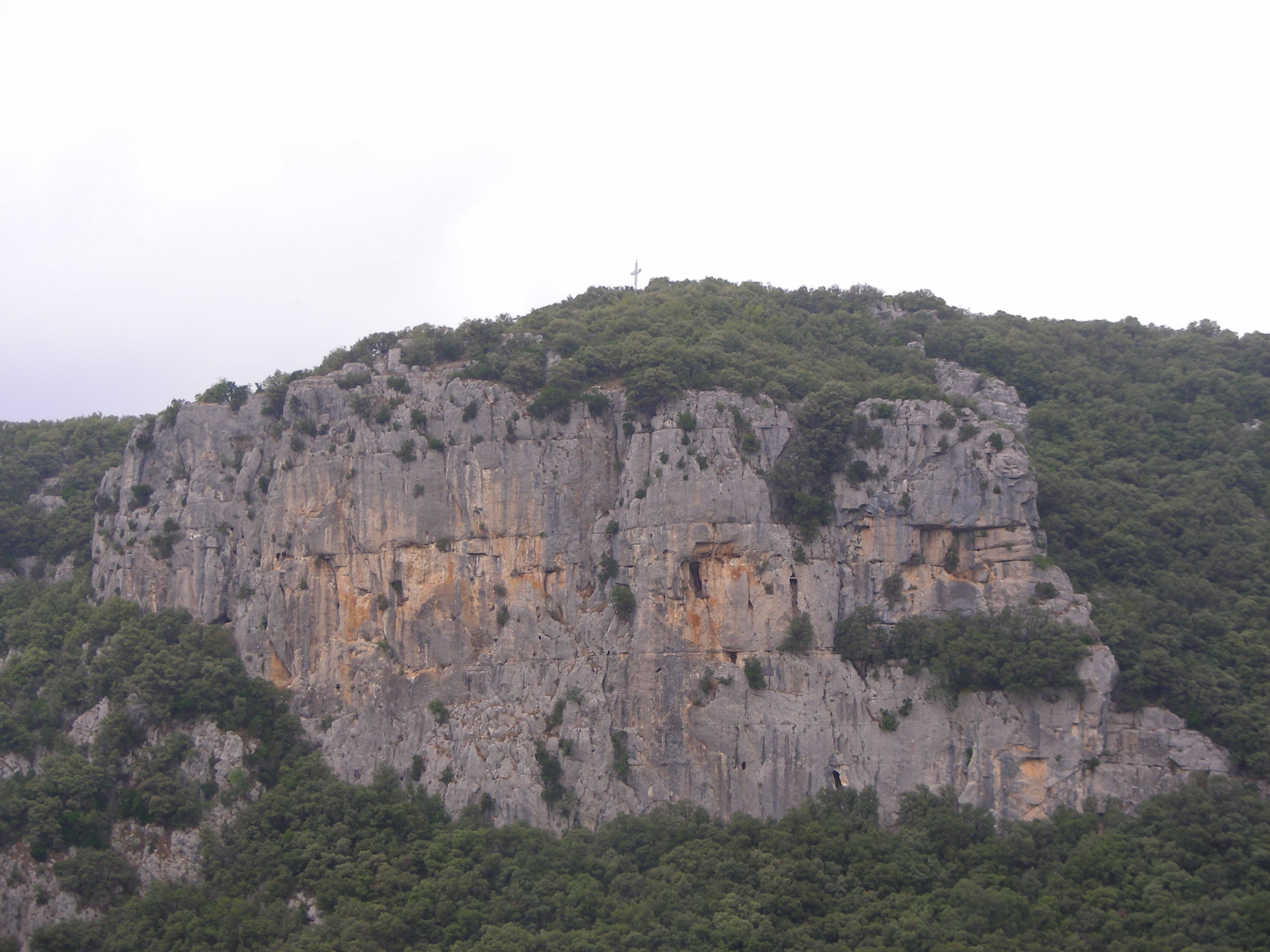 La falaise de l'Euzière