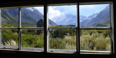 2 Heures d'attente dans un abri puis soudain le Mont Cook - NZ 2 Heures d'attente dans un abri puis soudain le Mont Cook - NZ