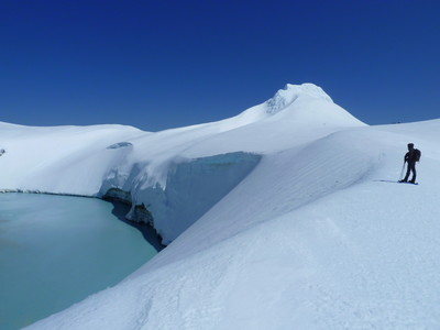 Tentation sur le volcan Ruhapehu (Eau chaude mais pH acide...) - NZ Tentation sur le volcan Ruhapehu (Eau chaude mais pH acide...) - NZ