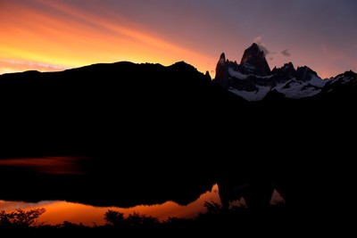 Fitz Roy au coucher du soleil Mars 2012 Fitz Roy au coucher du soleil Mars 2012
