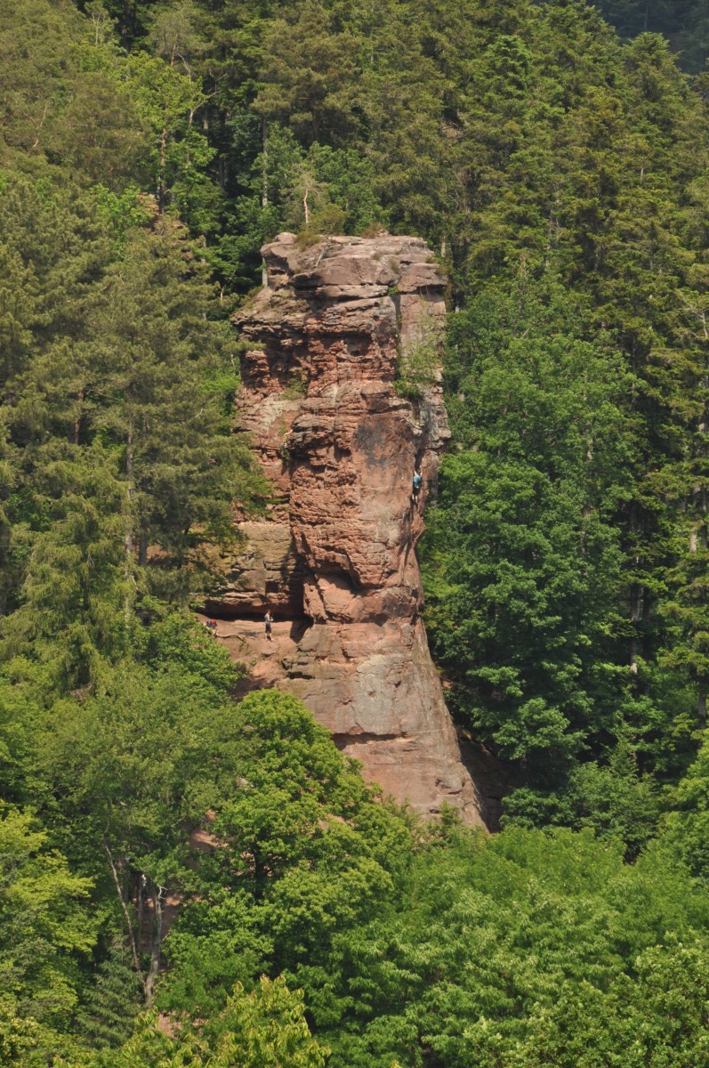 ça grimpe au Fleckenstein