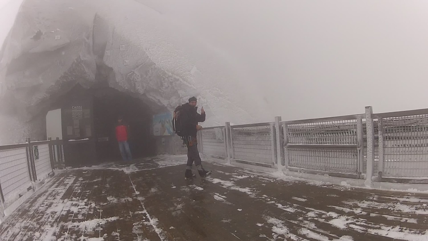 passerelle aiguille du midi
