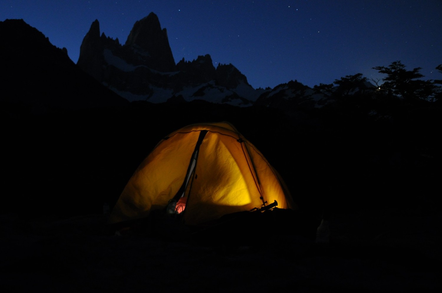 Bonne nuit au Fitz Roy!!