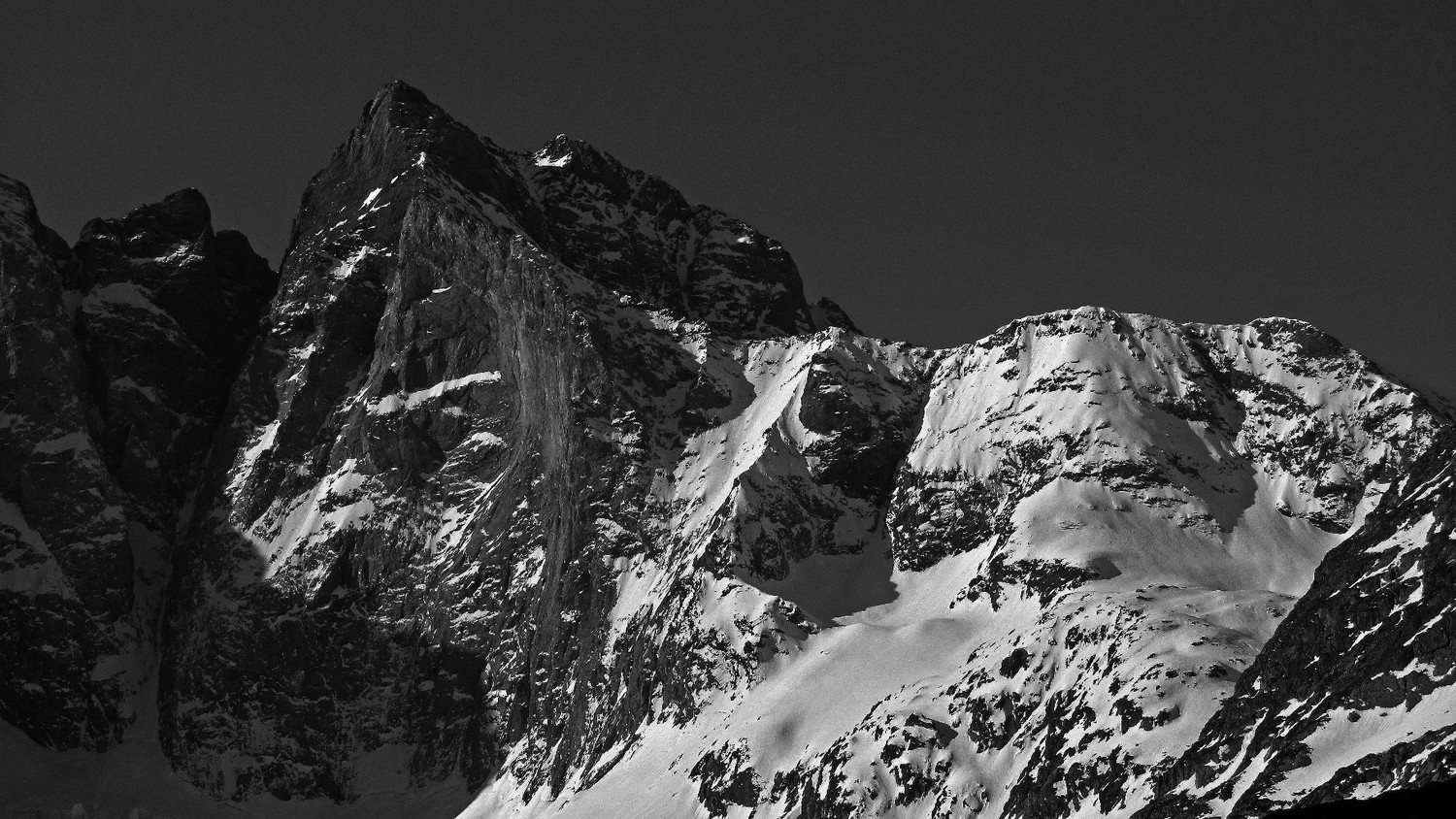 face Nord Vignemale, arête de Gaube
