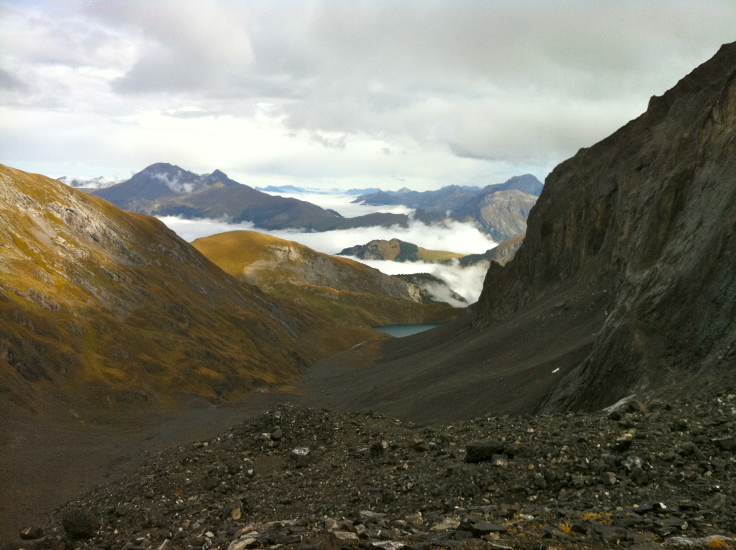 La cabane et l'Iffigensee (voie normale)