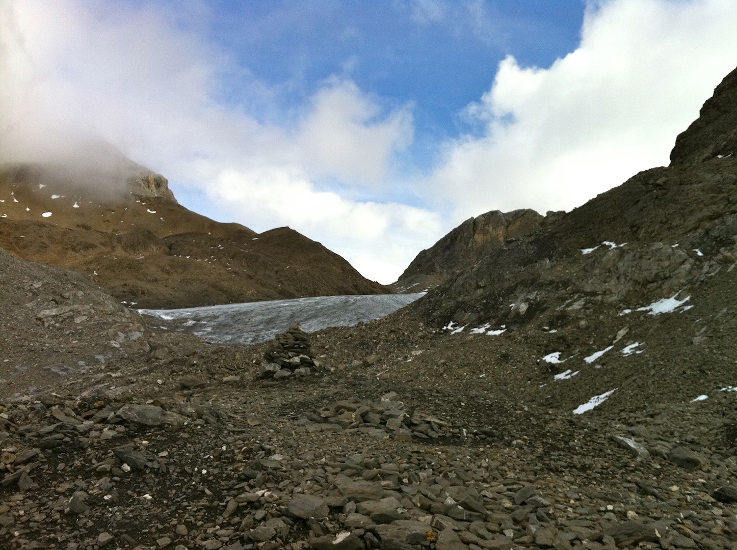 vers le Schnidejoch depuis le côté bernois