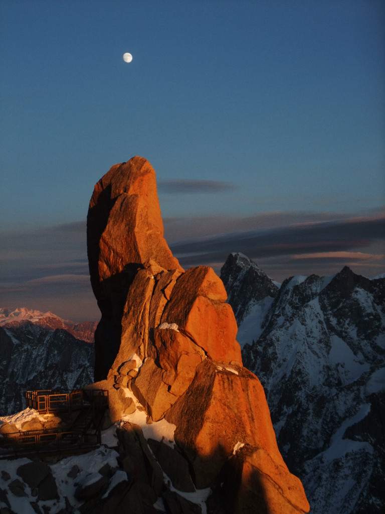 Une sortie de l'arête des cosmiques un peu plus calme que d'habitude...