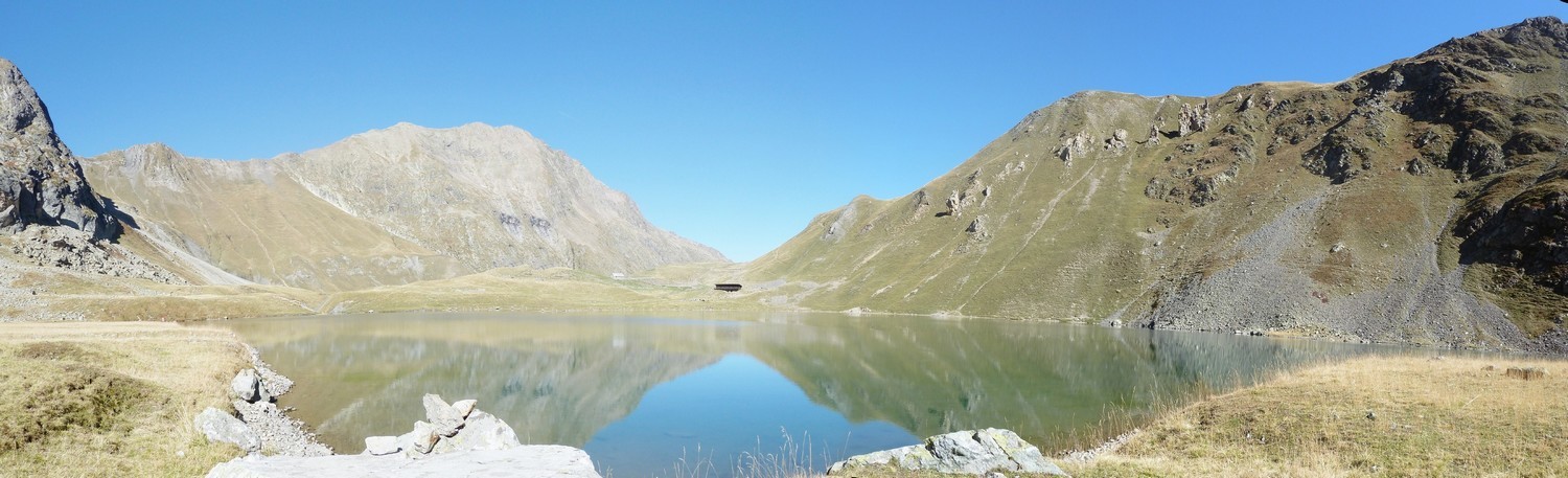 début d'autome au lac de la Muzelle