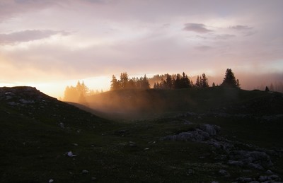 Ombre et lumière sur les Hauts Plateaux du Vercors Ombre et lumière sur les Hauts Plateaux du Vercors