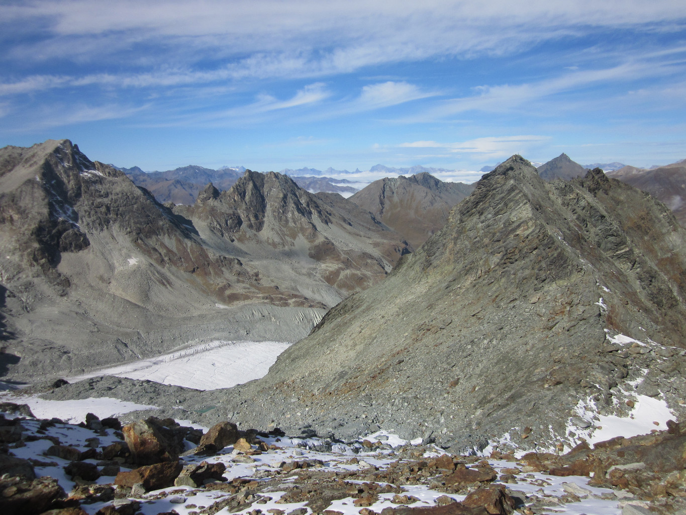 Col du Pigne, Aiguilles de la Lé