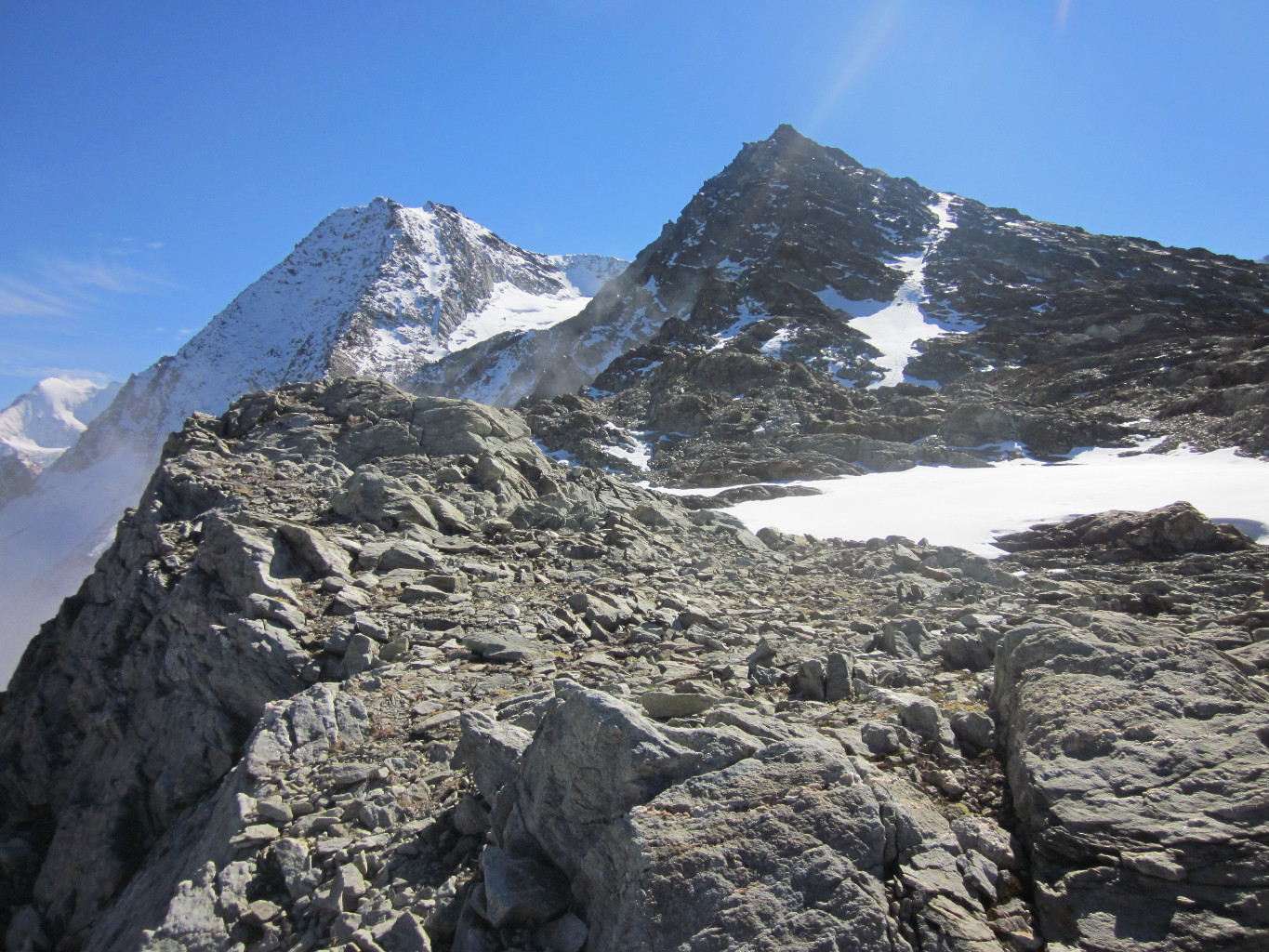 Col du Gardien, Pigne de la Lé