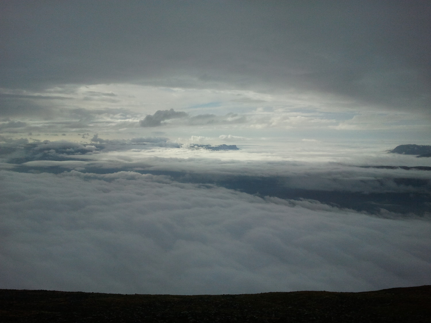 Entre deux mers ... De nuages.