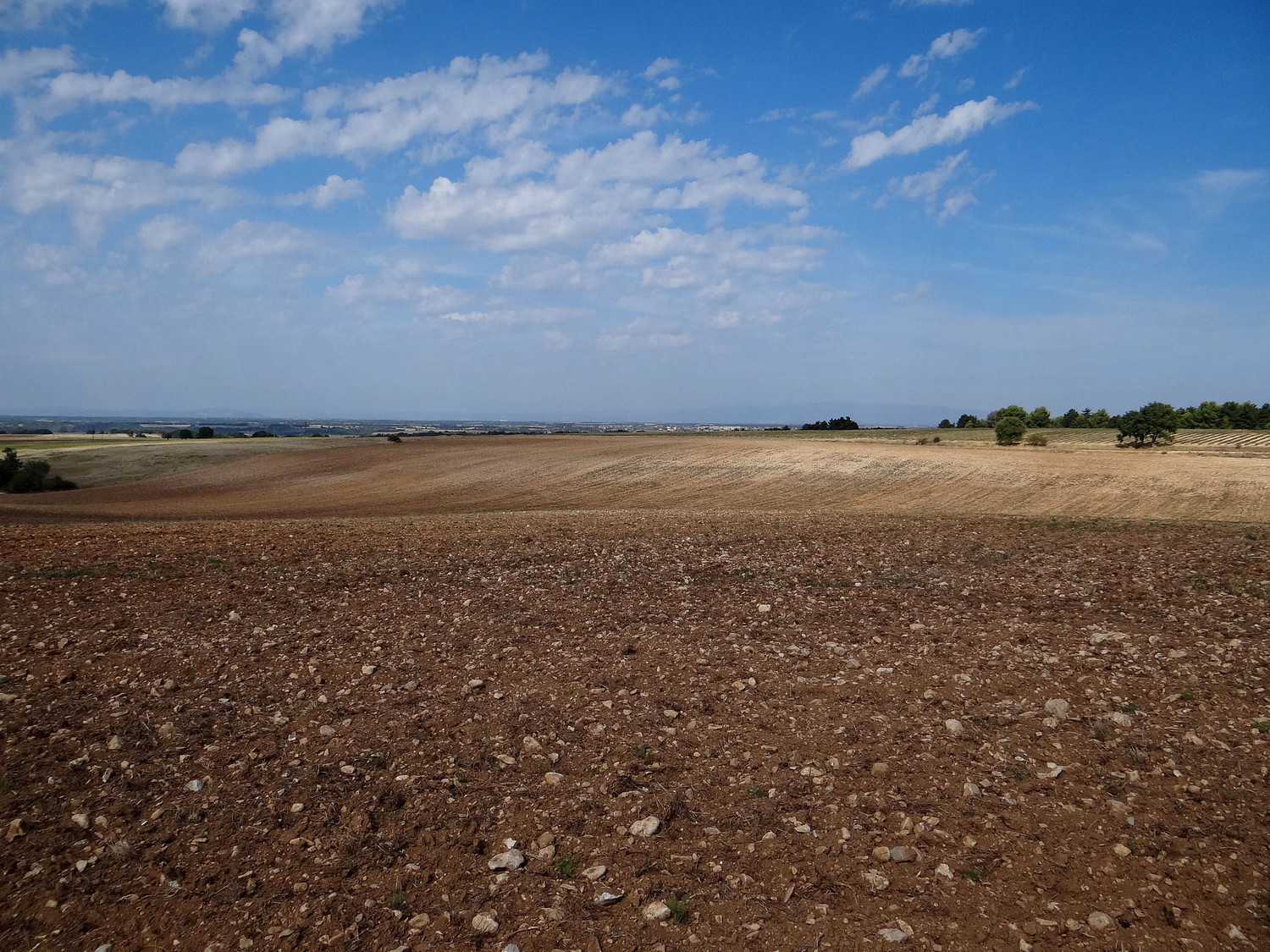 Vue du "sommet" au N