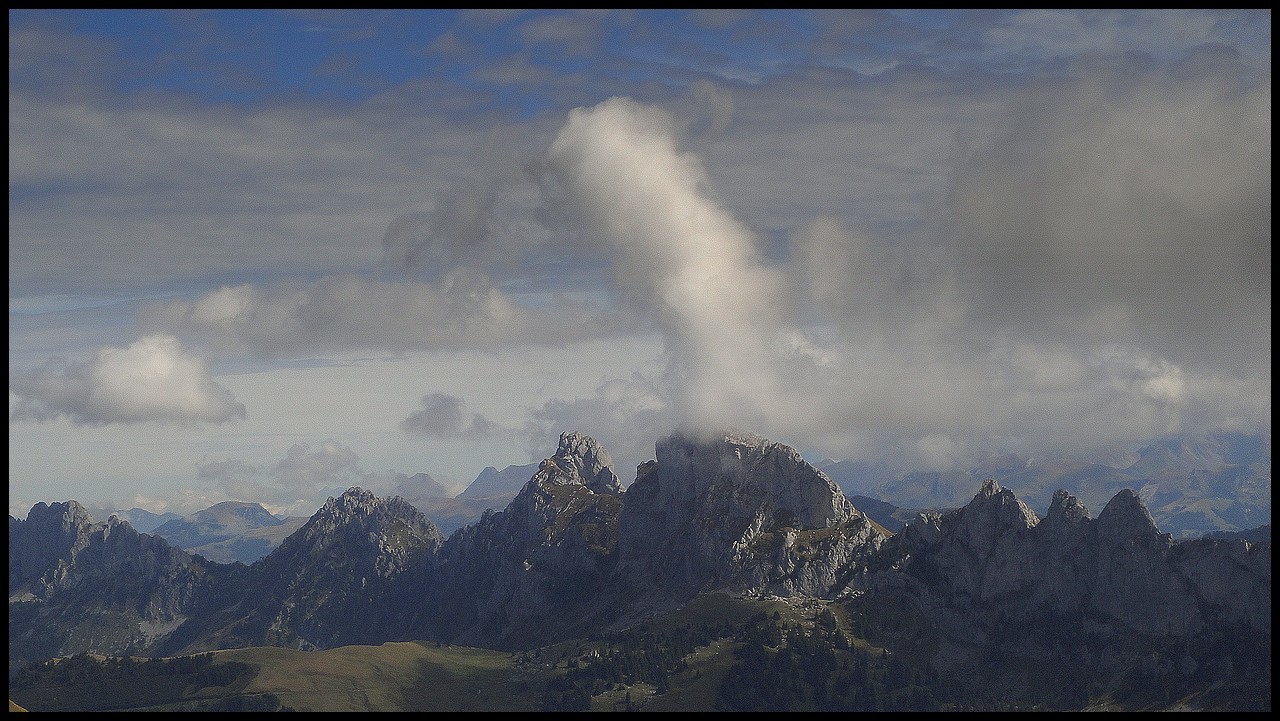 Eruption à la Dent de Savigny?