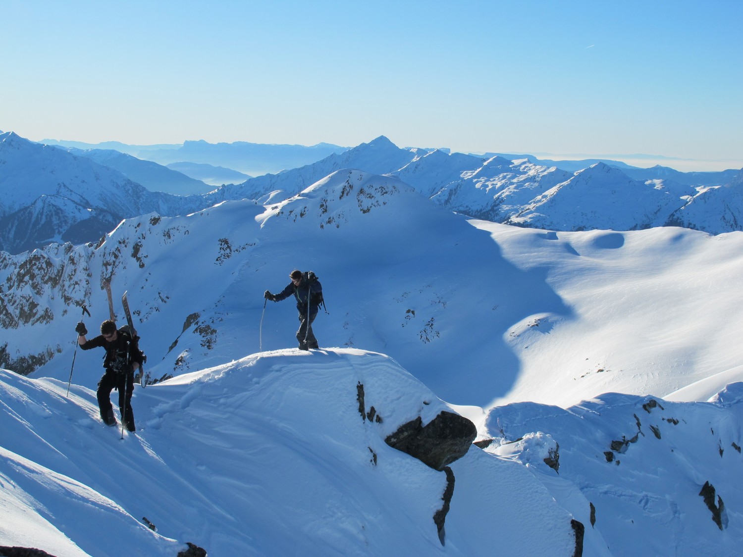 Arête de Comborsier, Beaufortain
