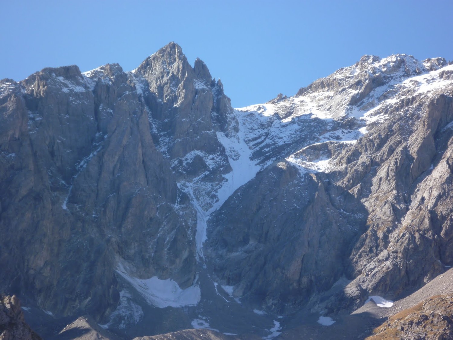 Grand Galibier - Couloir de la Clapière